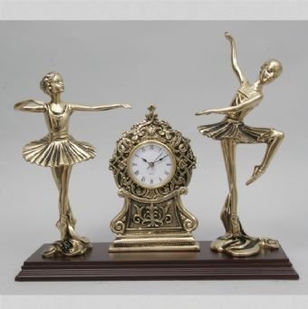 Часы-фигура из бронзы Virtus Балерины (2237)