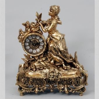 Часы каминные Virtus Дама с розами (арт. 5205)