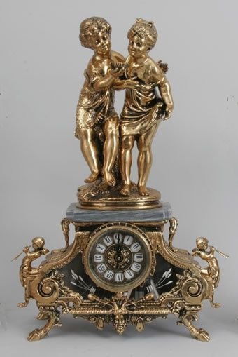 Часы-статуэтка Virtus Дети с ракушками (5795)