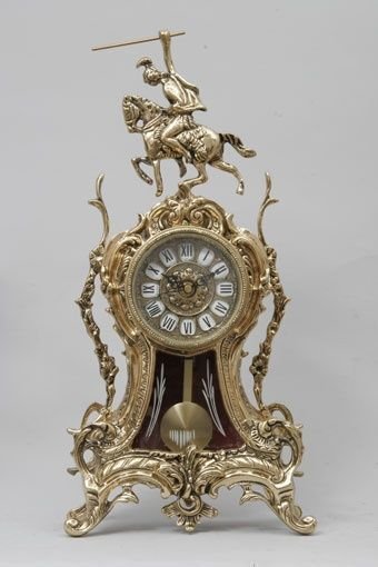 Часы каминные с маятником Virtus Всадник (арт. 5070)