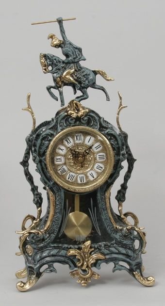 Часы каминные с маятником Virtus Всадник (арт. 5071)