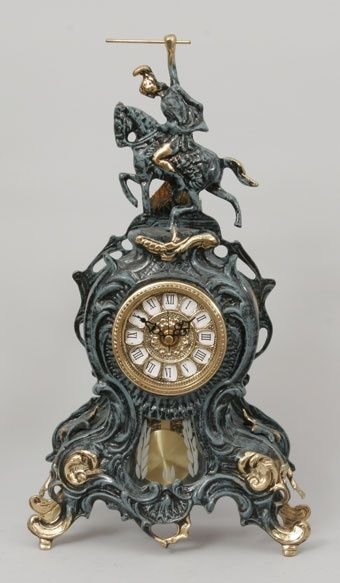 Часы каминные с маятником Virtus Всадник (арт. 5747)