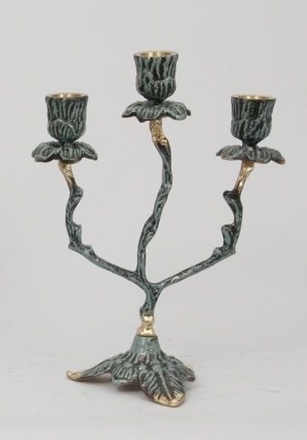Пара канделябров на 3 свечи Virtus (арт. 4082)