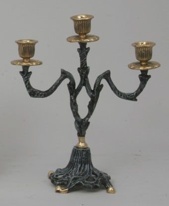 Пара канделябров на 3 свечи Virtus (арт. 4101)
