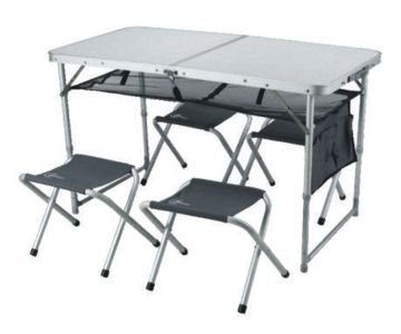 Комплект Скаут стол большой + 4 стула ТА-21407 