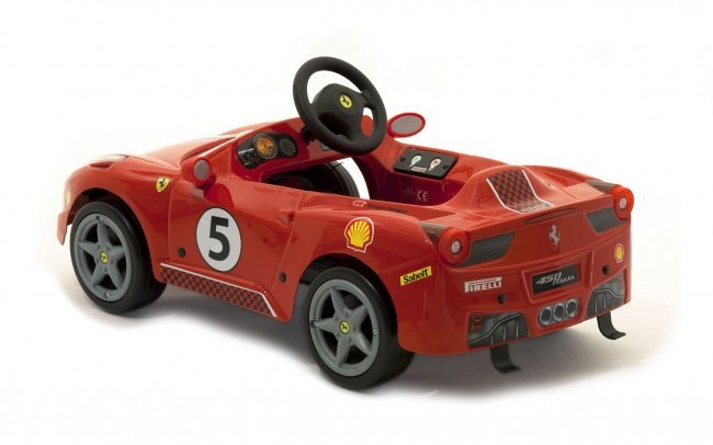 Машинка педальная Ferrari 458 Challenge