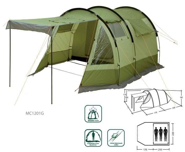 Кемпинговая палатка Moon Camp VARDA 300