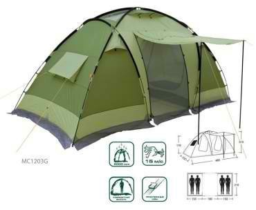 Кемпинговая палатка Moon Camp BRENTA 400