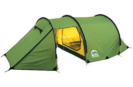 Треккинговая палатка KSL Half Roll 3, зеленая