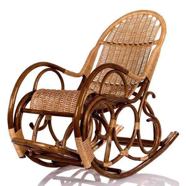 Кресло-качалка плетеное Ведуга
