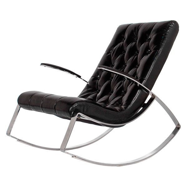 Кресло-качалка из металла Lux-1
