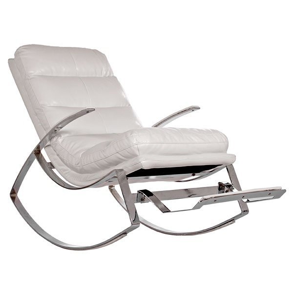 Металлическое кресло-качалка Lux-3