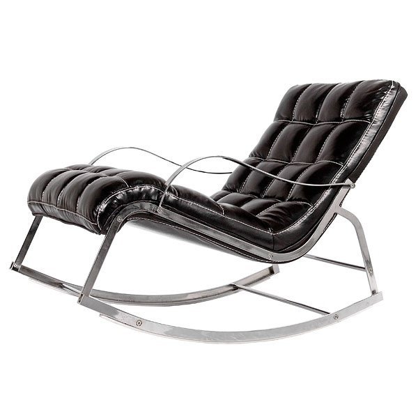 Кресло-качалка из металла Lux-2