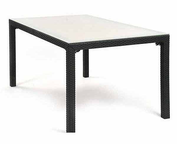 Стол уличный Sumatra AO 94 Table с 8 мм стеклом