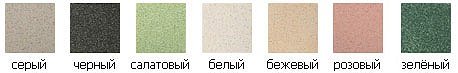 Смеситель кухонный Низкий в цвет мойки Polygran