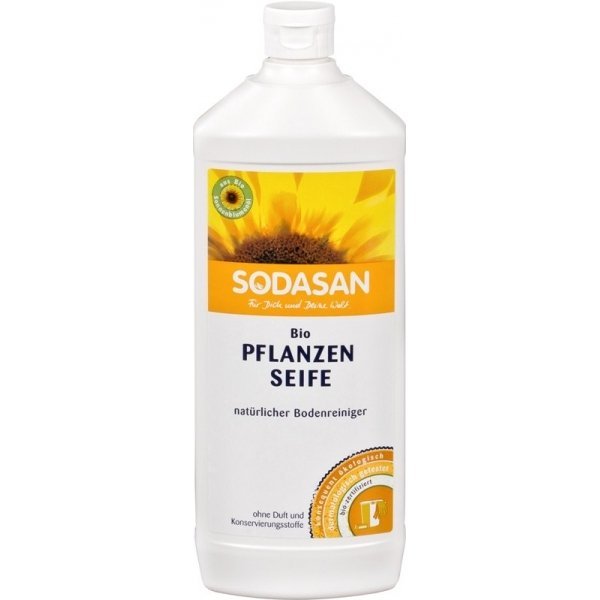 Sodasan/ Жидкое мыло без запаха для мытья полов, 1 л