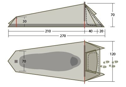 Палатка-бивуачный мешок Tengu MARK 32 Biv II