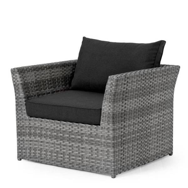 Кресло Wisconsin, серый/черный