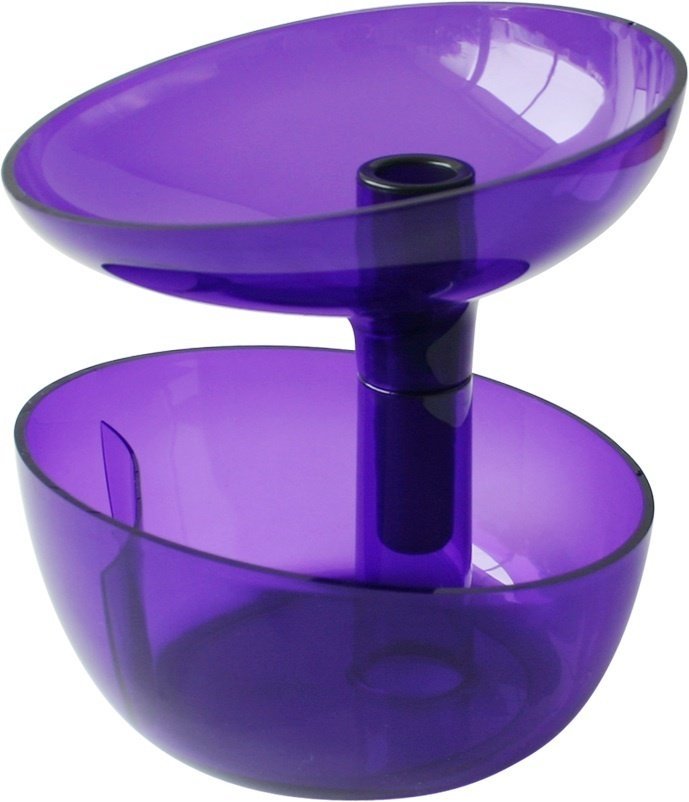 Органайзер настольный Vertu de Vase прозрачный/фиолетовый