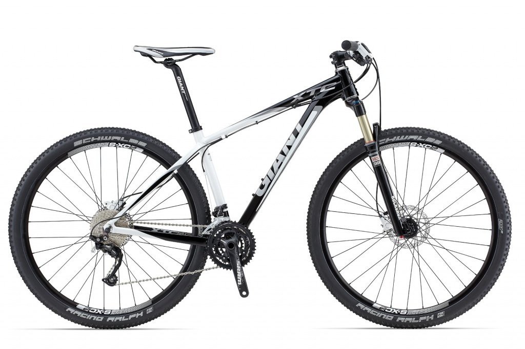 Велосипед Giant XTC 29'ER 1, рама: 18(M), цвет: черный, белый, серый