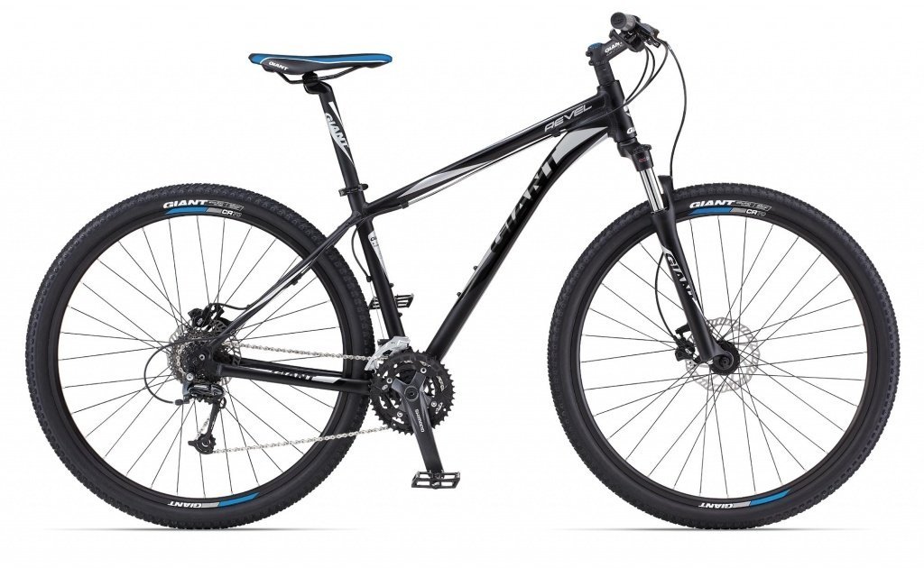 Велосипед Giant Revel 29'ER 0, рама: XS/14, цвет: черный матовый, серый