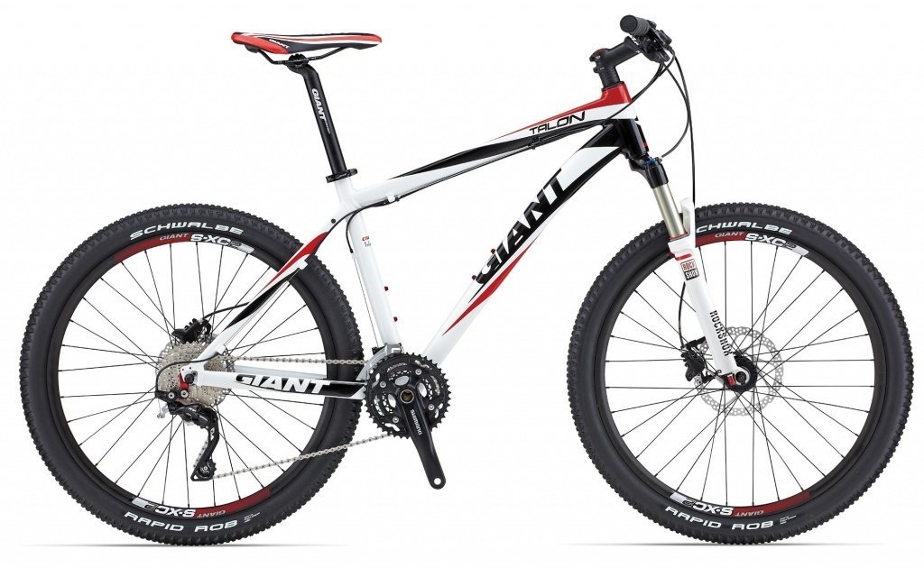 Велосипед Giant Talon 1, рама: 20(L), цвет: белый, черный, красный