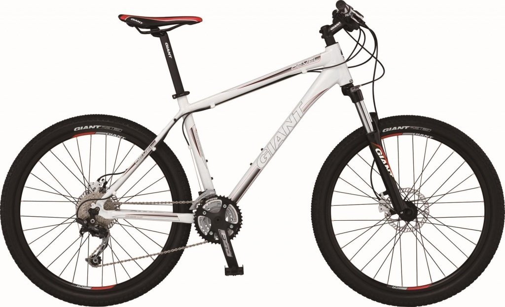 Велосипед Giant Revel LTD 1, рама: S/16, цвет: белый, красный