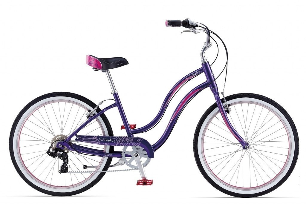 Велосипед Giant Simple Seven W Колесо: 26 Рама: one size Цвет: Purple