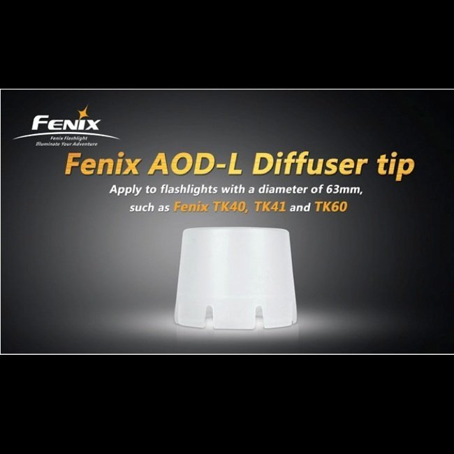 ДИФФУЗИОННЫЙ ФИЛЬТР FENIX AOD-L БЕЛЫЙ ДЛЯ TK40, TK41, TK50, TK60