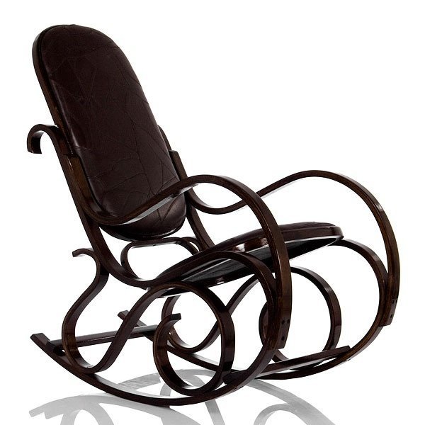 Кресло-качалка Формоза кожа, вариант 1