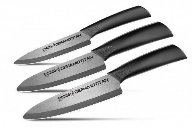 SCT-003M Набор из 3-х ножей CERAMOTITAN SCT-0021M, SCT-0082M, SCT-0084M