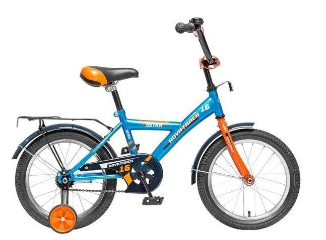 Велосипед детский двухколесный NOVATRACK 16 ASTRA, синий