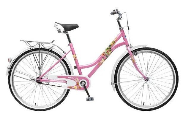 Велосипед городской NOVATRACK 26 LADY,  розовый
