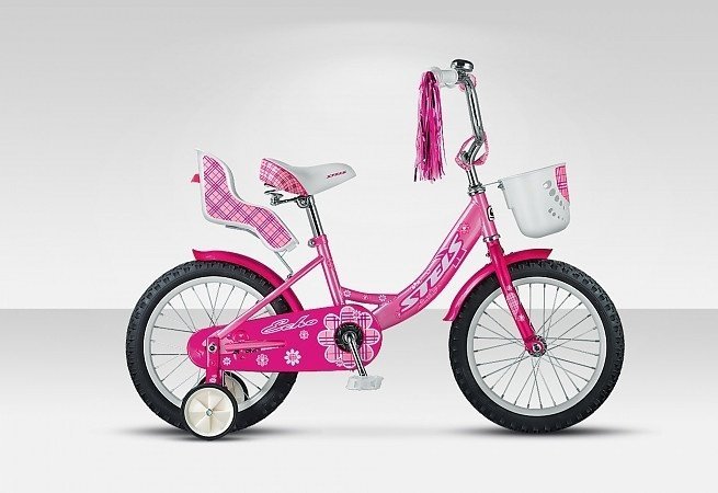 Велосипед детский двухколесный STELS Echo 12, розовый