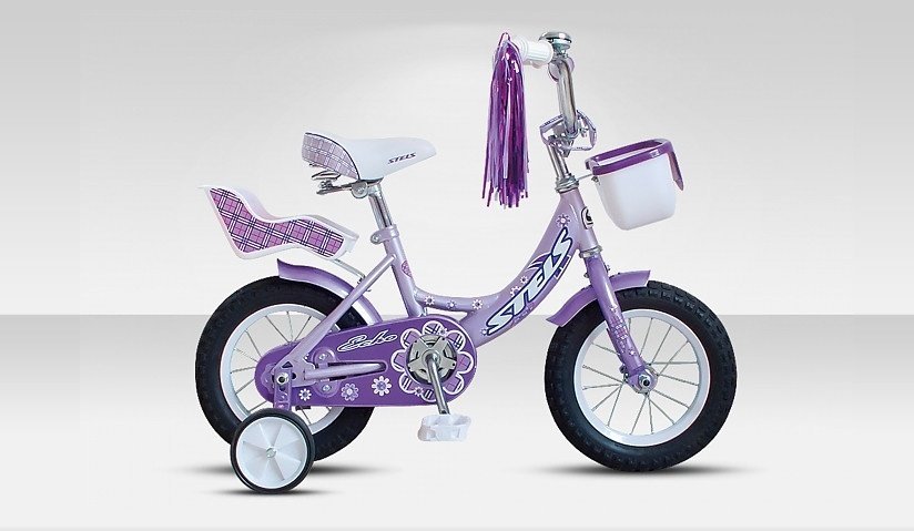 Велосипед детский двухколесный STELS Echo 16, фиолетовый