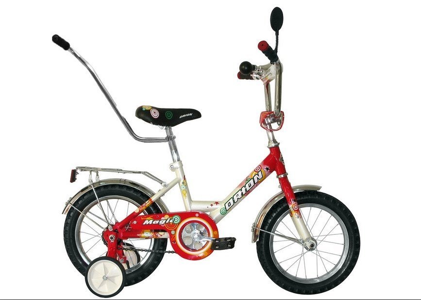 Велосипед детский двухколесный STELS Magic 14, красный/белый