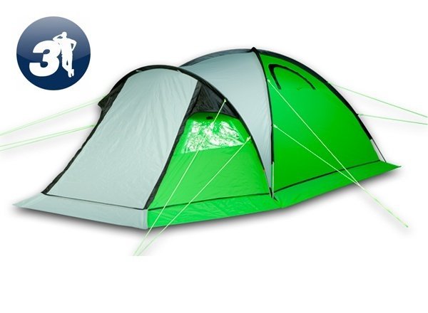 Палатка туристическая IDEAL 300 Aluminium