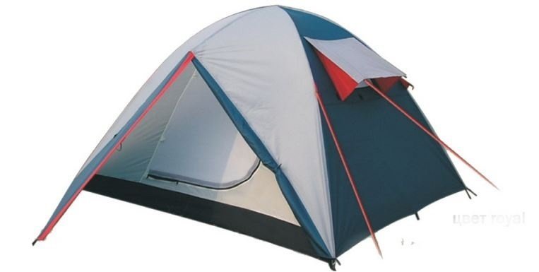 Палатка туристическая Canadian Camper IMPALA 2 (цвет royal дуги 8,5 мм)