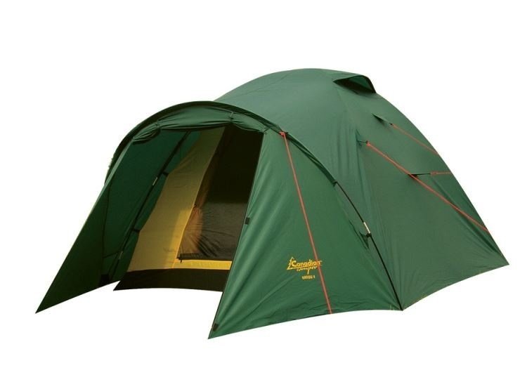 Палатка туристическая Canadian Camper KARIBU 3 (цвет forest дуги 9,5 мм)