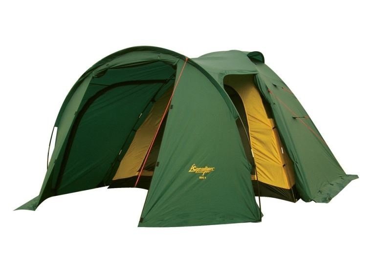 Палатка туристическая Canadian Camper RINO 3 (цвет forest дуги 9,5 мм)