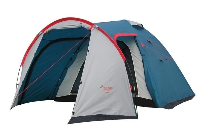 Палатка туристическая Canadian Camper RINO 3 (цвет royal дуги 9,5 мм )