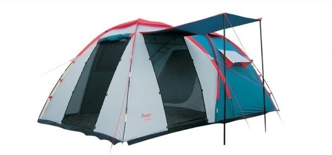 Палатка туристическая Canadian Camper GRAND CANYON 4 (цвет royal дуги 11 мм)