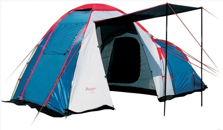 Палатка туристическая Canadian Camper HYPPO 4 (цвет royal  дуги 8,5/9,5 мм)