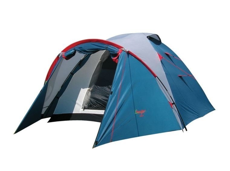 Палатка туристическая Canadian Camper KARIBU 4 (цвет royal  дуги 9,5 ммl)