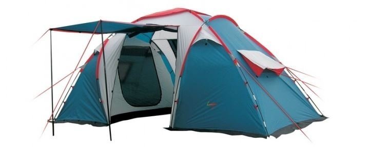 Палатка кемпинговая Canadian Camper SANA 4 (цвет royal дуги 11/9,5 мм)