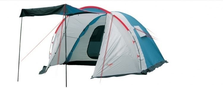 Палатка кемпинговая Canadian Camper RINO 5 (цвет royal дуги 11мм )
