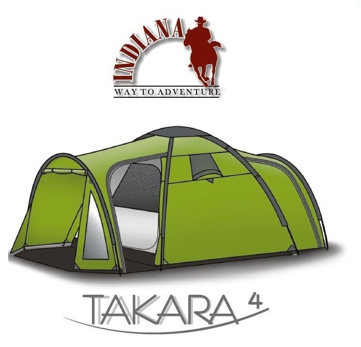 Палатка кемпинговая Indiana TAKARA 4