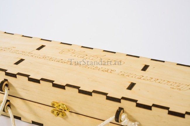 Набор профессиональных шампуров с деревянными ручками 470*16*2,5 мм (6 шт.)