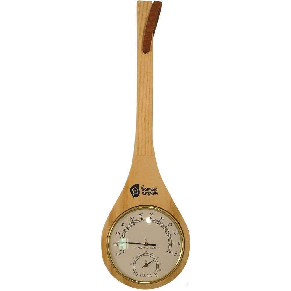 Термометр с гигрометром Банная станция Черпак 18026