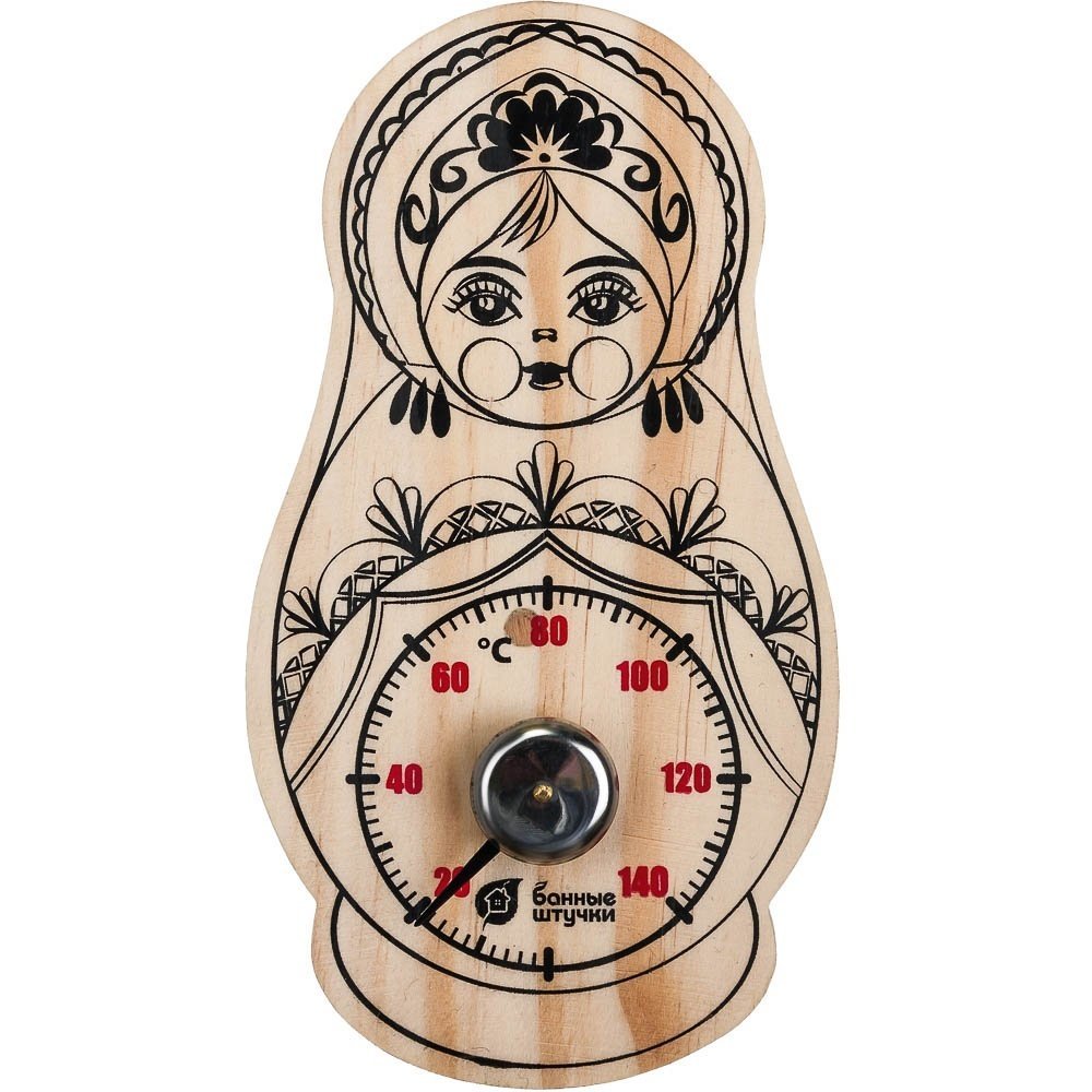 Термометр для бани и сауны Матрёшка